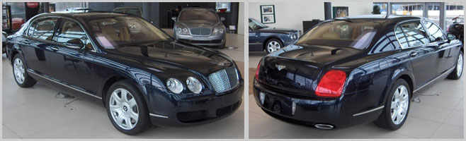 Бронированный автомобиль Bentley Continental Flying Spur