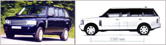 Индивидуальность на базе Range Rovers