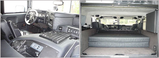Бронированный автомобиль Hummer H1