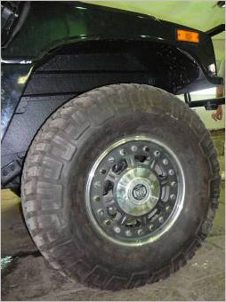 Подкрылки на Hummer H1